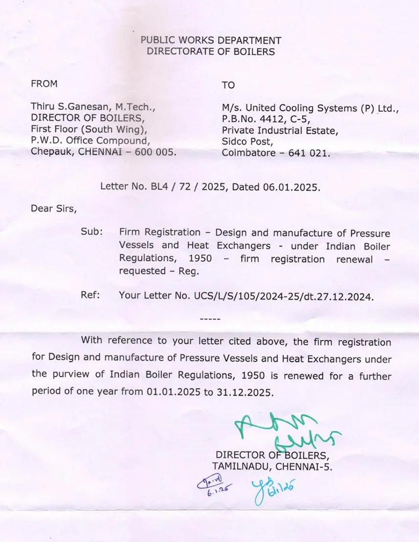 Indian Boiler Regulations - UNIT I