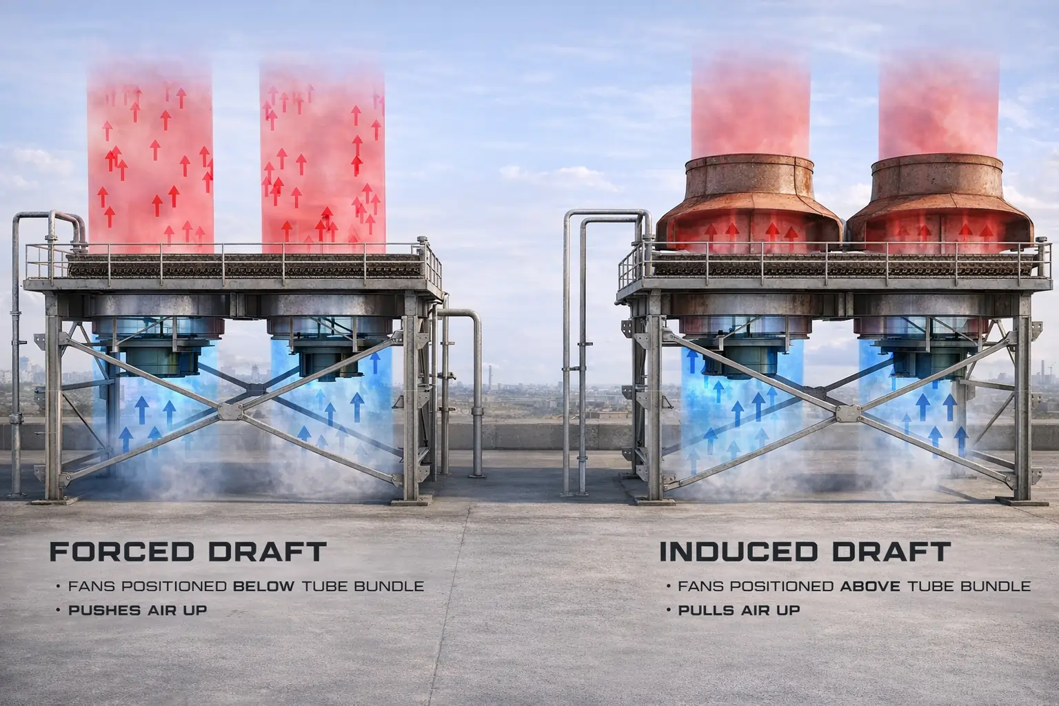 induced draft vs forced draft