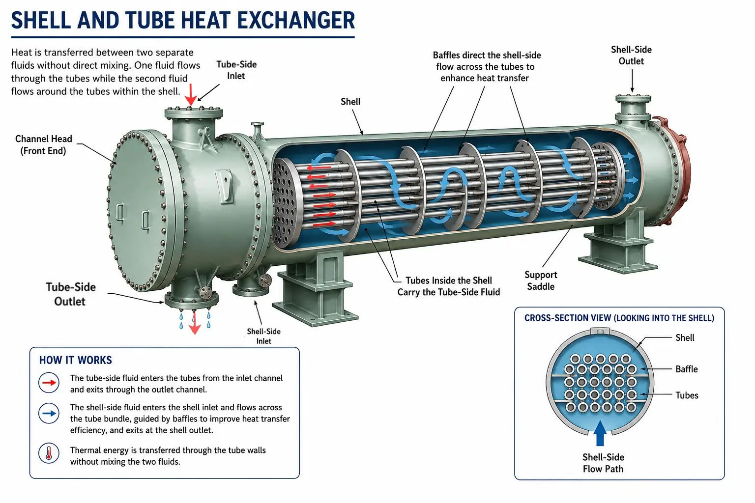 shell and tube exchanger