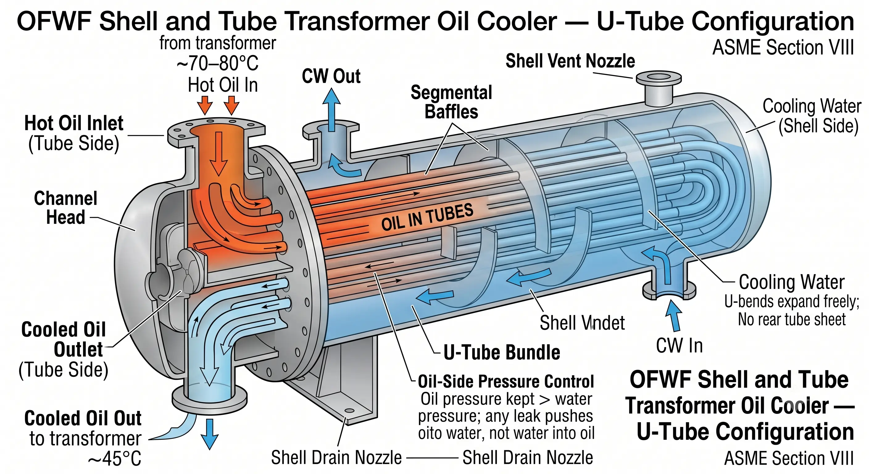 Components of Transformer Oil Cooler